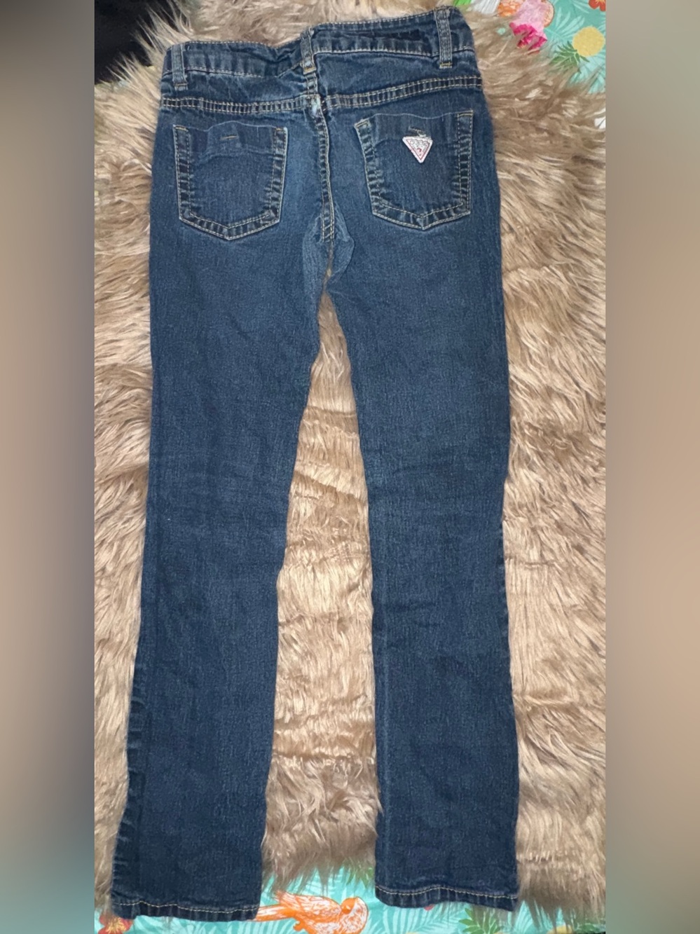 Guess Dark Blue Girls’ Daredevil skinny Jeans, sz 8